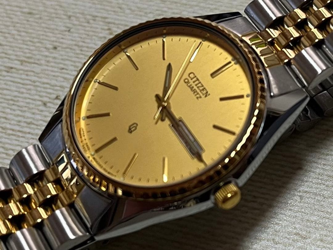 Condition CITIZEN CQ Citizen CQ Fluted Bezel Quartz Men’s