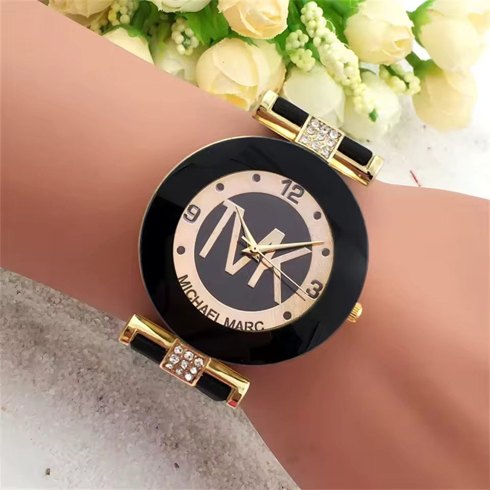 Women’s Watch Bracelet Leather Strap Band Luxury Woman Fashion Quartz Round Dial
