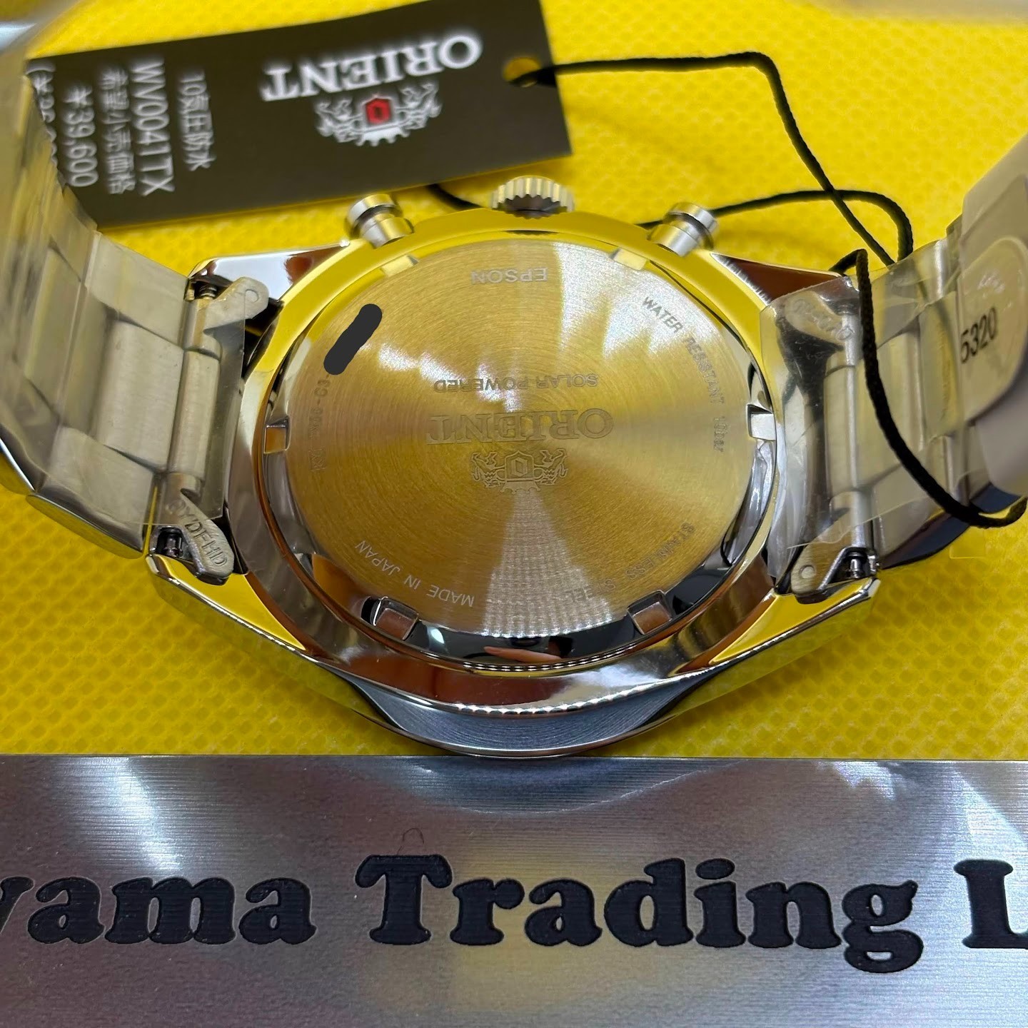 ORIENT NEO 70’s SOLAR PANDA WV0041TX Solar Chronograph Men Watch New Japan🔥