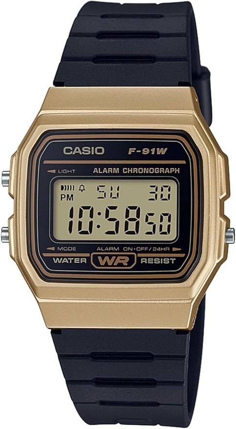 CASIO Collection STANDARD F-91WM-9AJH Digital Wristwatch