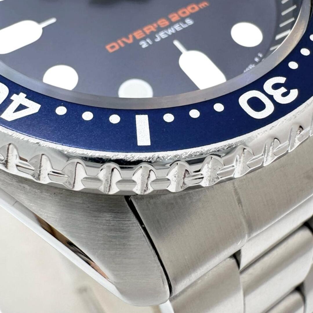 Seiko Diver 7S26-0020 Automatic Mens Watch Navy Pepsi Bezel Day-Date 42mm Japan