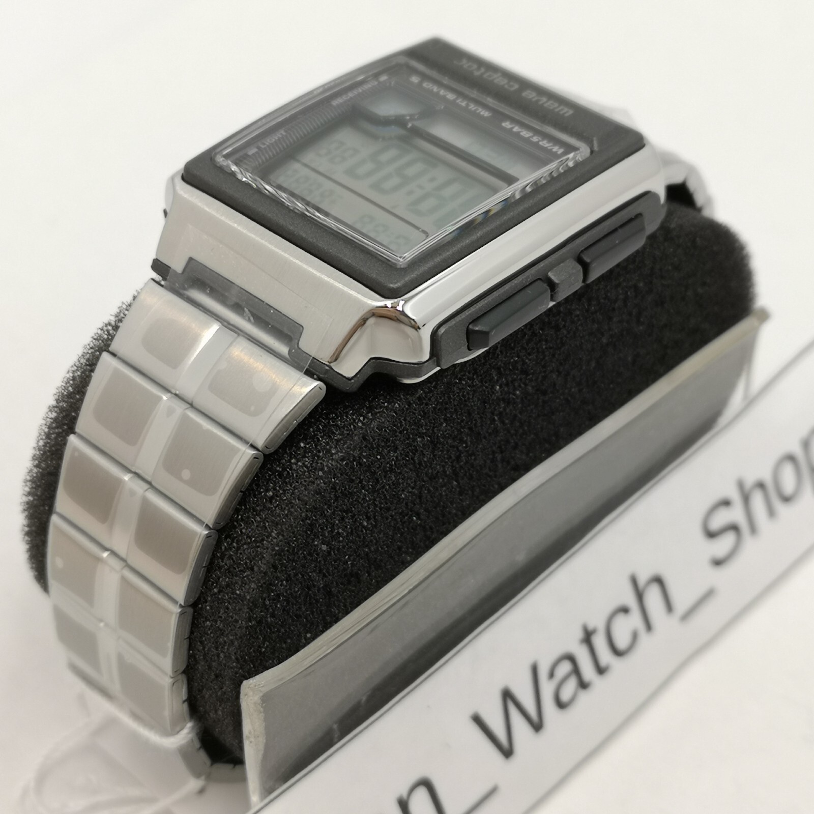 CASIO WAVE CEPTOR WV-59RD-1AJF Black Silver Illuminator Men’s Watch New in Box