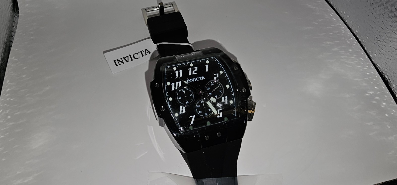 45480 – Invicta S1 Rally Kinesia Anatomic Men’s Watch – 47mm, Black (45480)
