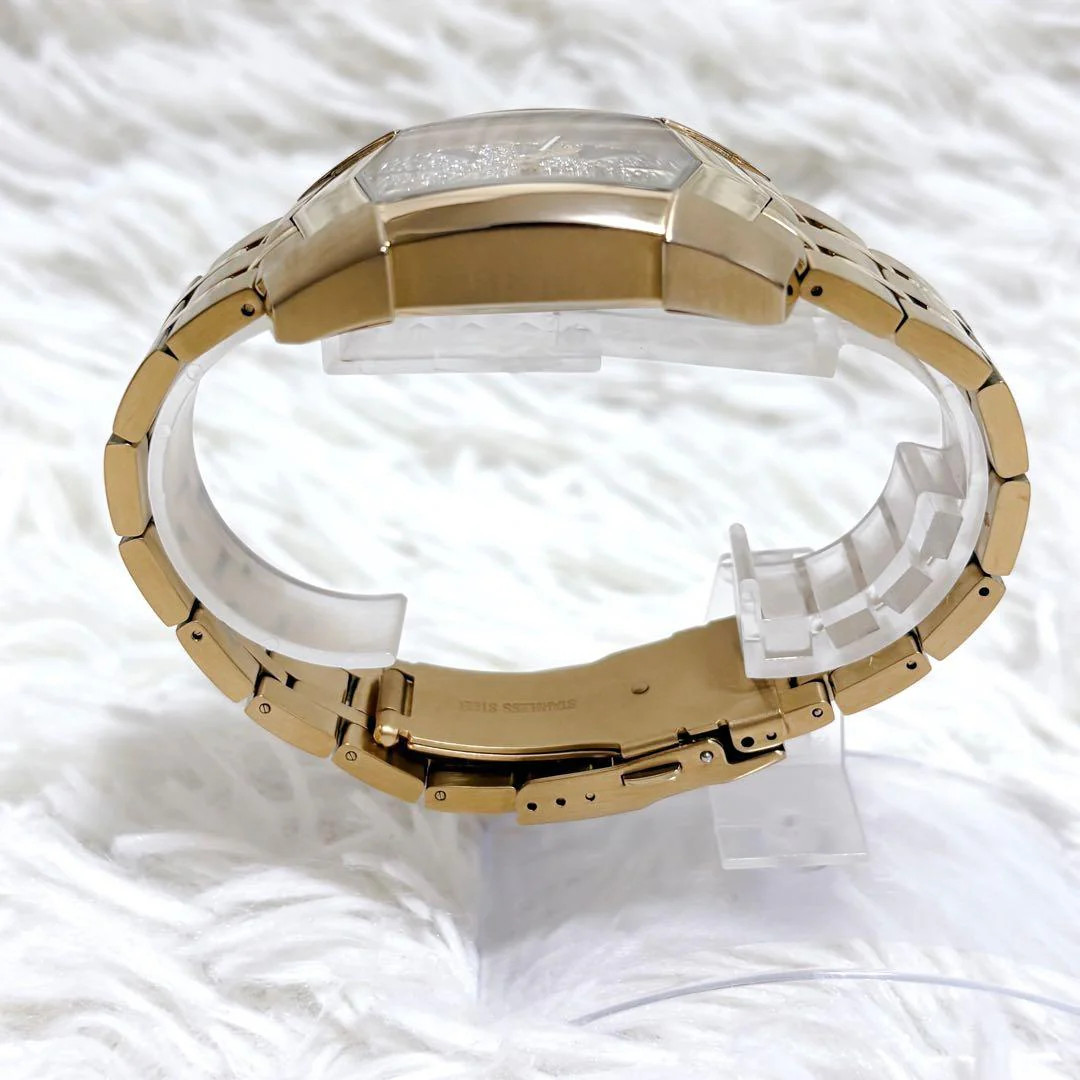 AVALANCHE CRYSTAL CARTER RICARDO Quartz Gold Stainless Steel Diamonds Swarovski
