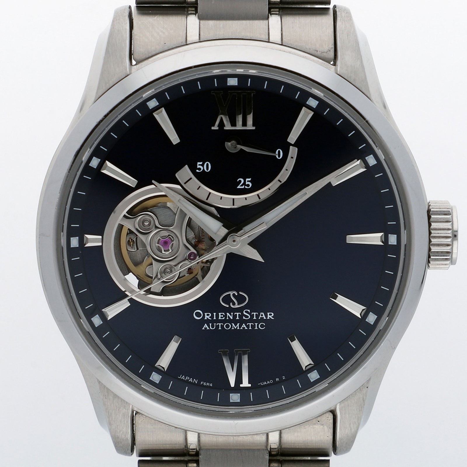 ORIENT STAR F6R4-UAA0 Contemporary Navy Dial Automatic Stainless Steel Men’s