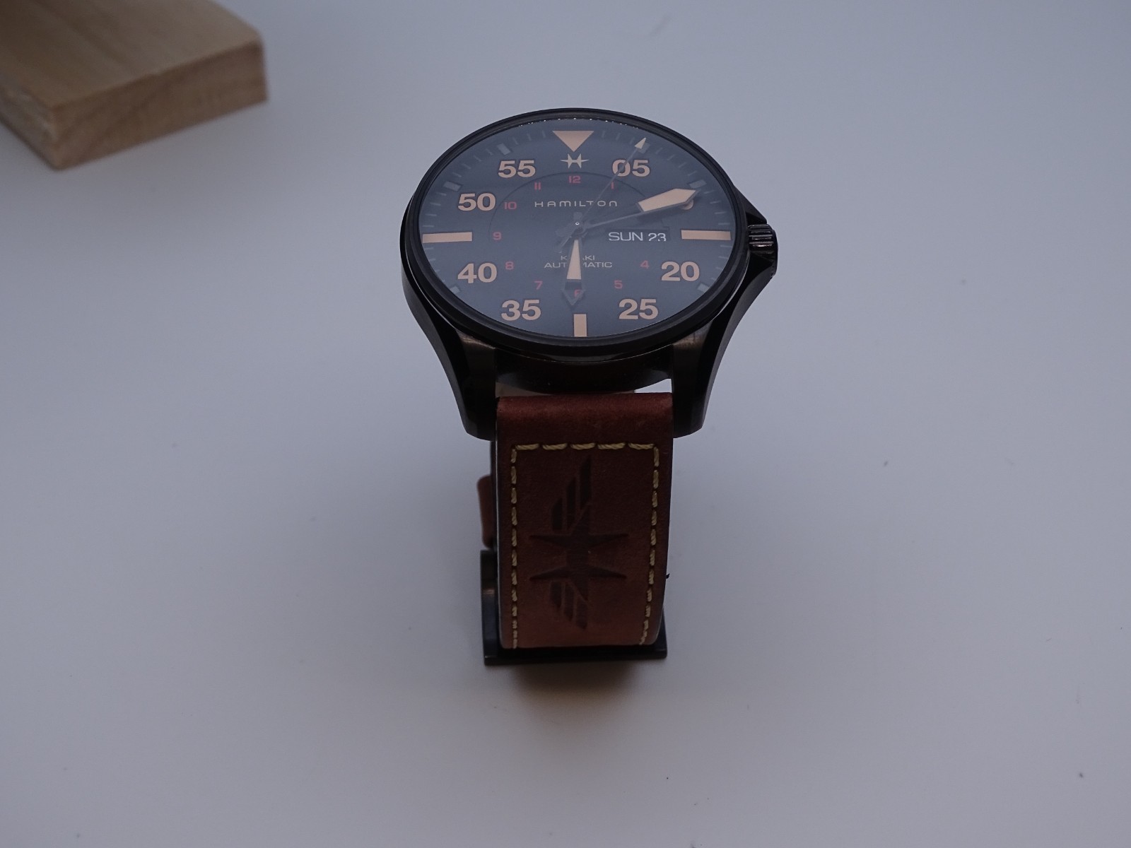 Hamilton Khaki Aviation #647050 Black Automatic Men’s Watch H64705531