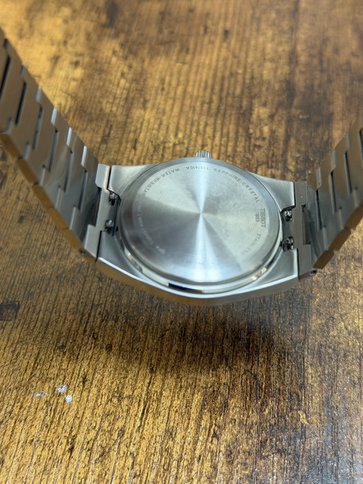 Tissot PRX Quartz 40mm Green Sunburst Dial Date Swiss Made Steel Bracelet
