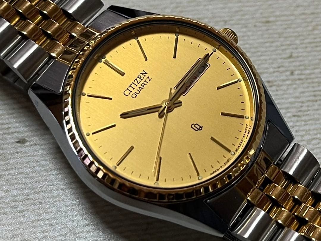 Condition CITIZEN CQ Citizen CQ Fluted Bezel Quartz Men’s