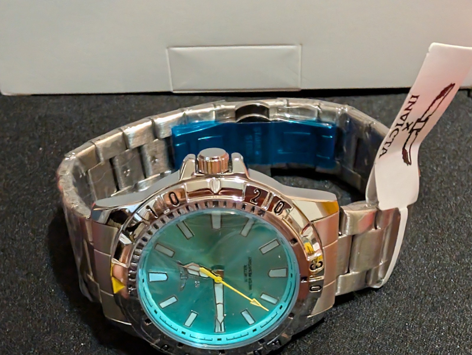 70051 – Invicta Specialty Men 42Mm Metal Silver Light Blue Dial Mg68
