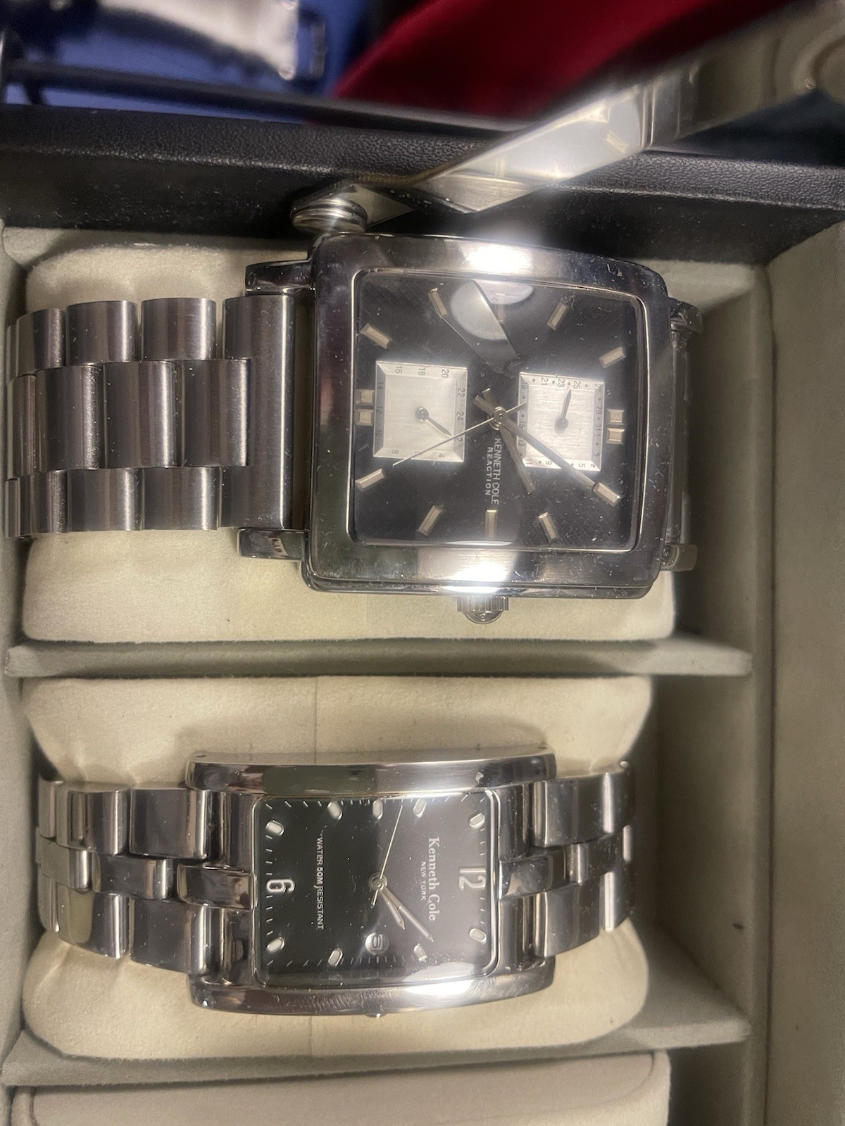 GUESS AND KENNETHCOLE watches for men used buy now