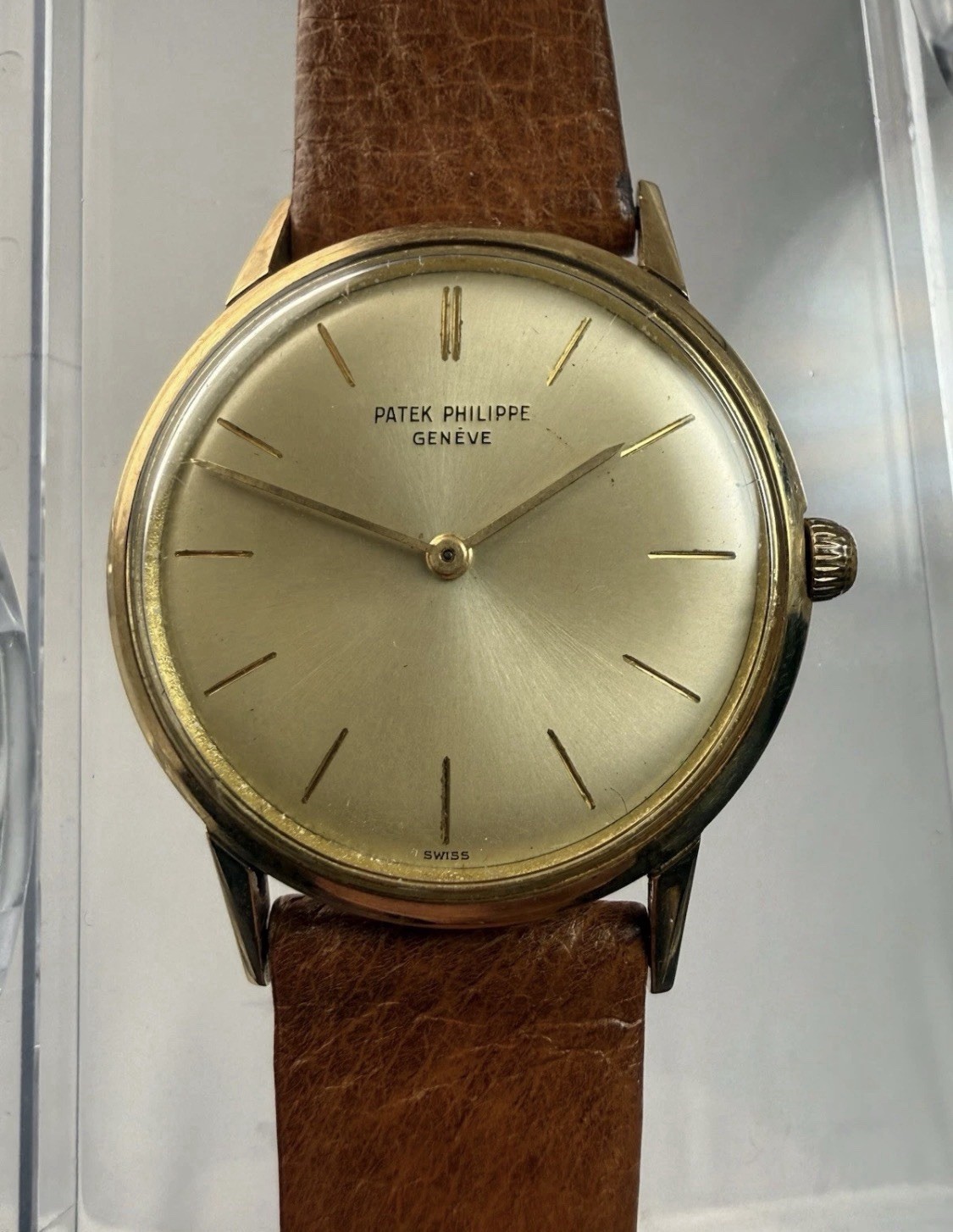 Patek Philippe Calatrava 18k Gold Ref. 3416. Awesome VTG!