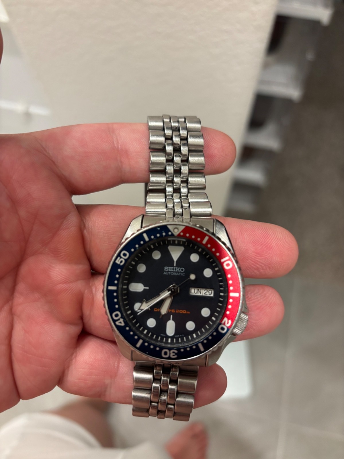 Seiko Pepsi Blue Men’s Watch – SKX009K2