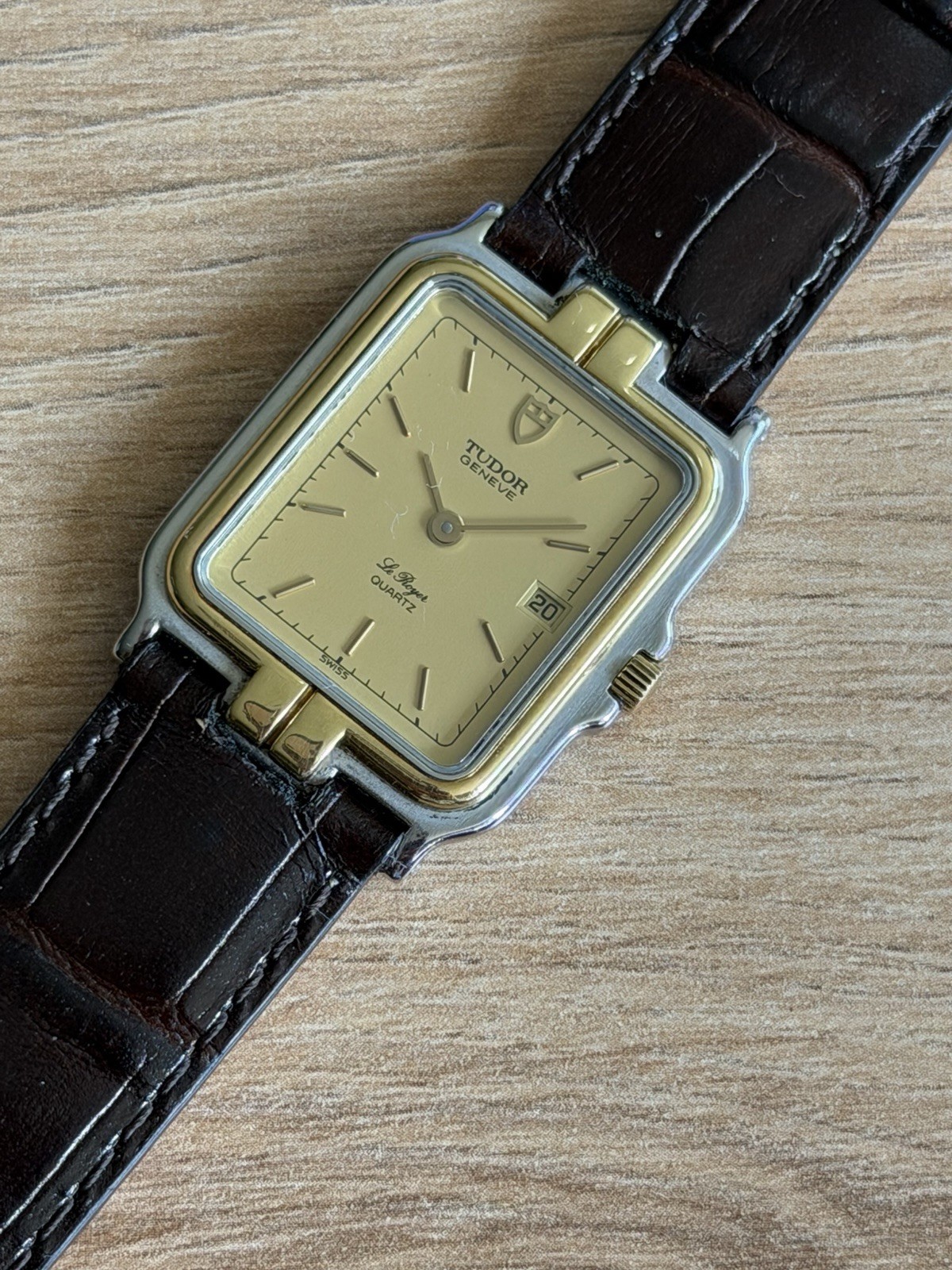 Tudor Le Royer 15009 Quartz Two Tone Preserved Men’s Original