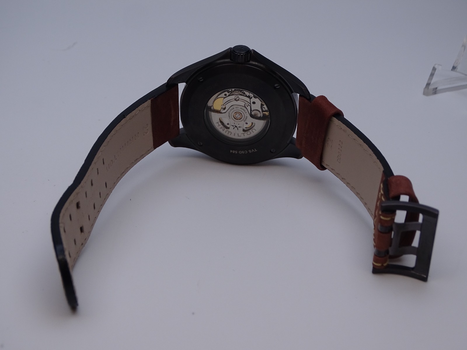 Hamilton Khaki Aviation #647050 Black Automatic Men’s Watch H64705531