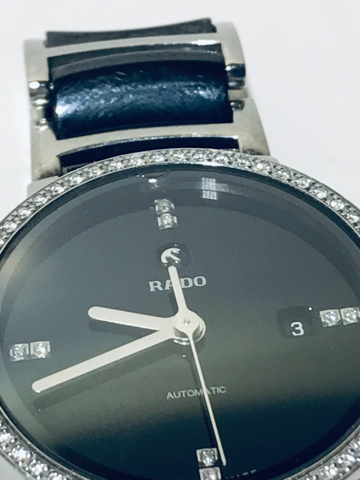 RADO 13949320 Centrix Jubilee Diamond Bezel SS Automatic Ladies Watch
