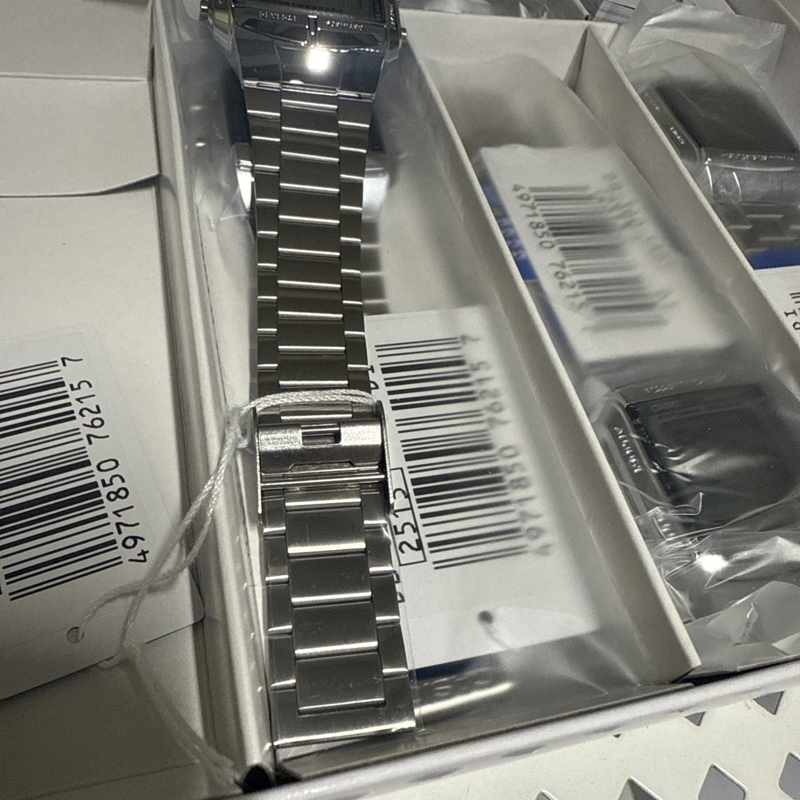Casio DB-360-1A DataBank Silver Digital Watch – DB360-1A – 10 Year Battery