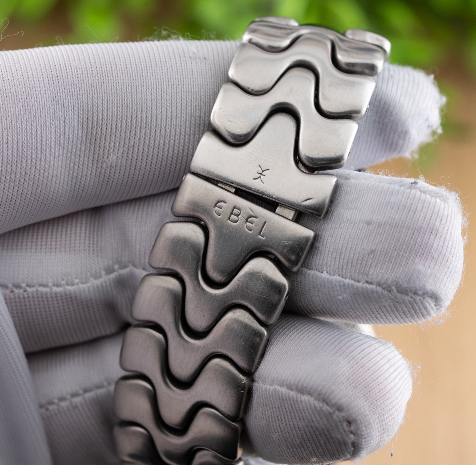Ebel Sportwave Two Tone Gold & Steel Black Dial E6187631