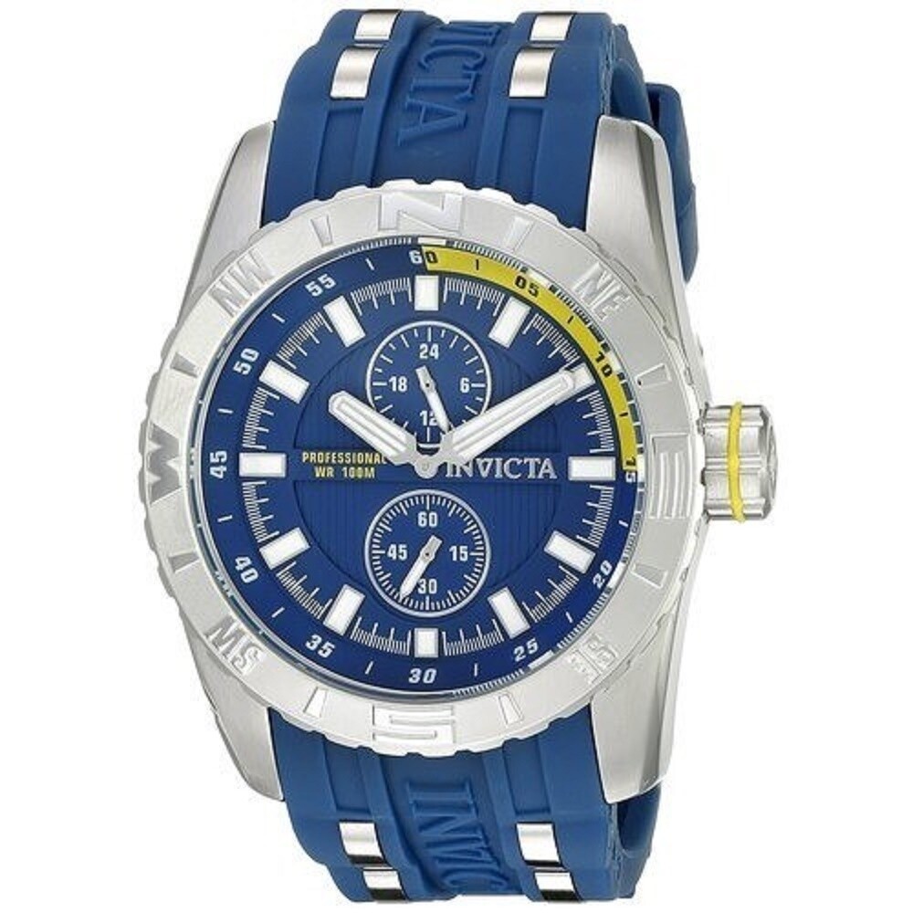 BRAND NEW! INVICTA MENS 19676 AVIATOR STAINLESS STEEL FLAME FUSION BAND WATCH