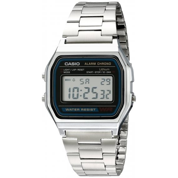 Watch Casio in Steel A158WA/1DF
