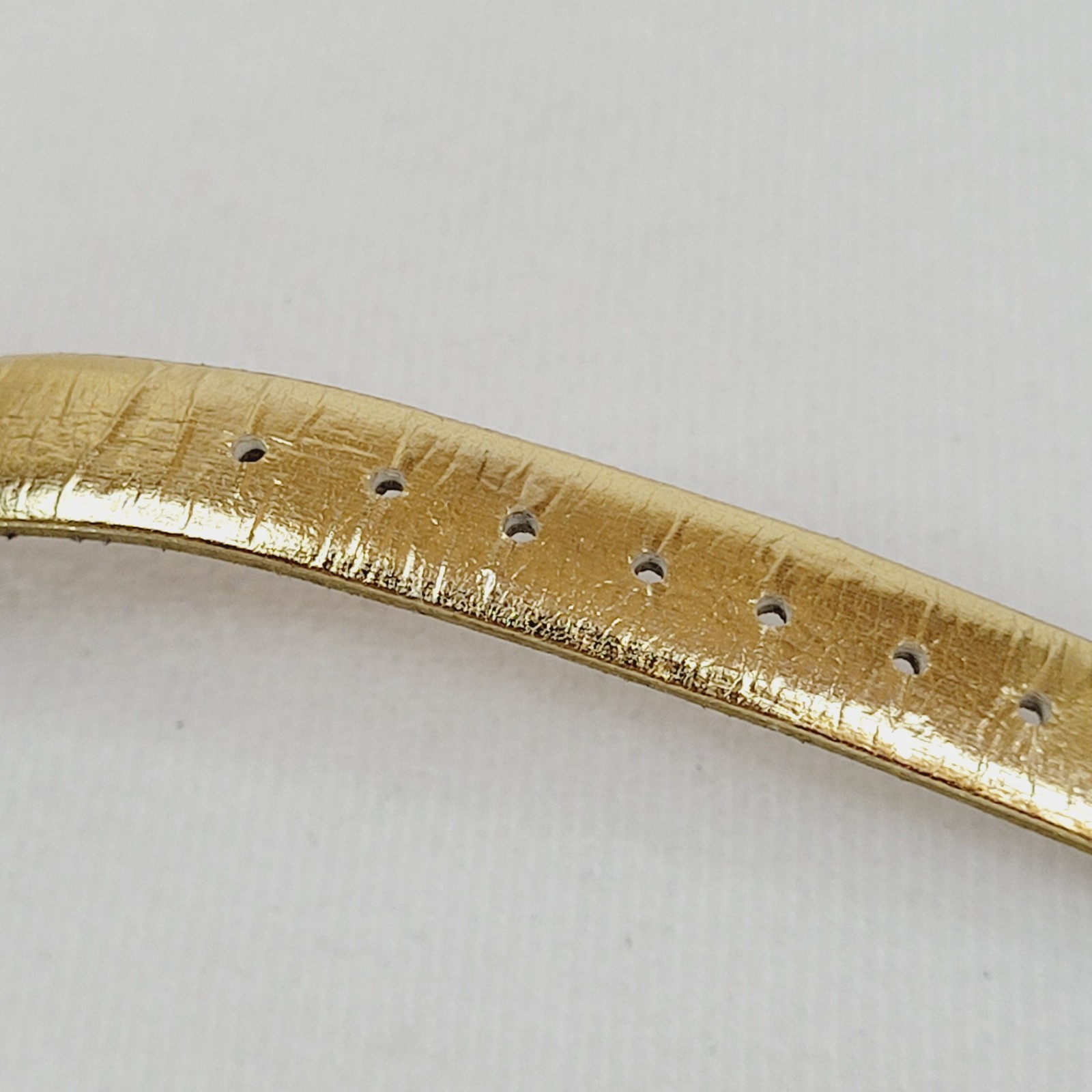 Vintage Elizabeth Taylor Rhinestone Encrusted Watch Gold Tone Band Working READ
