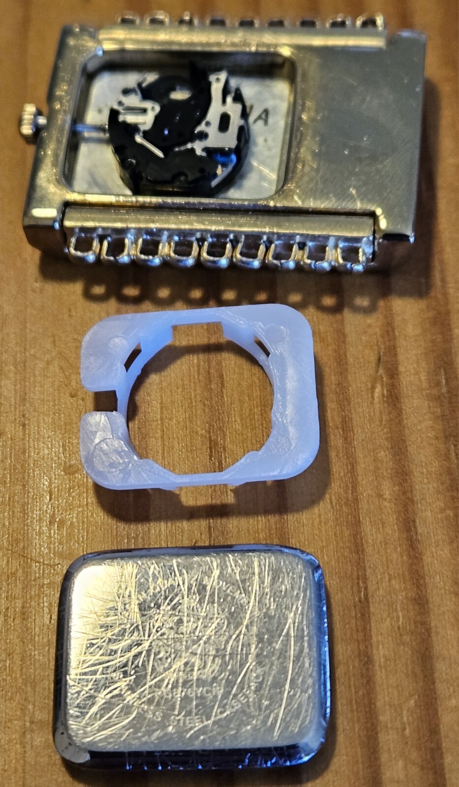Paolo Gucci Rectangular Rare Vtg Ladies Watch Works But Needs Battery JE1