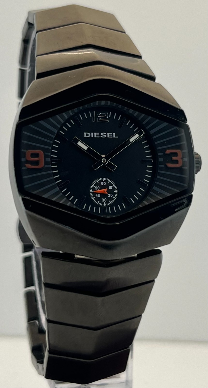 Diesel Quartz Black Dial Sub Second Working Condition Men’s Wristwatch