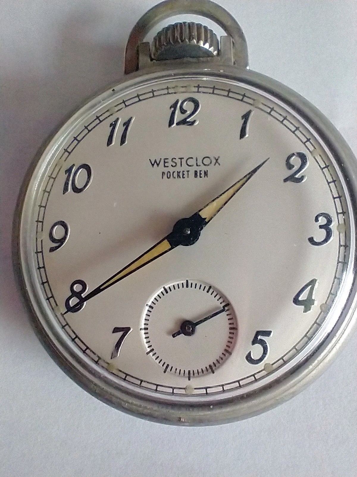 Westclox Pocket Watch (Untested) & Hamden Wristwatch (Untested)+ Free Gift