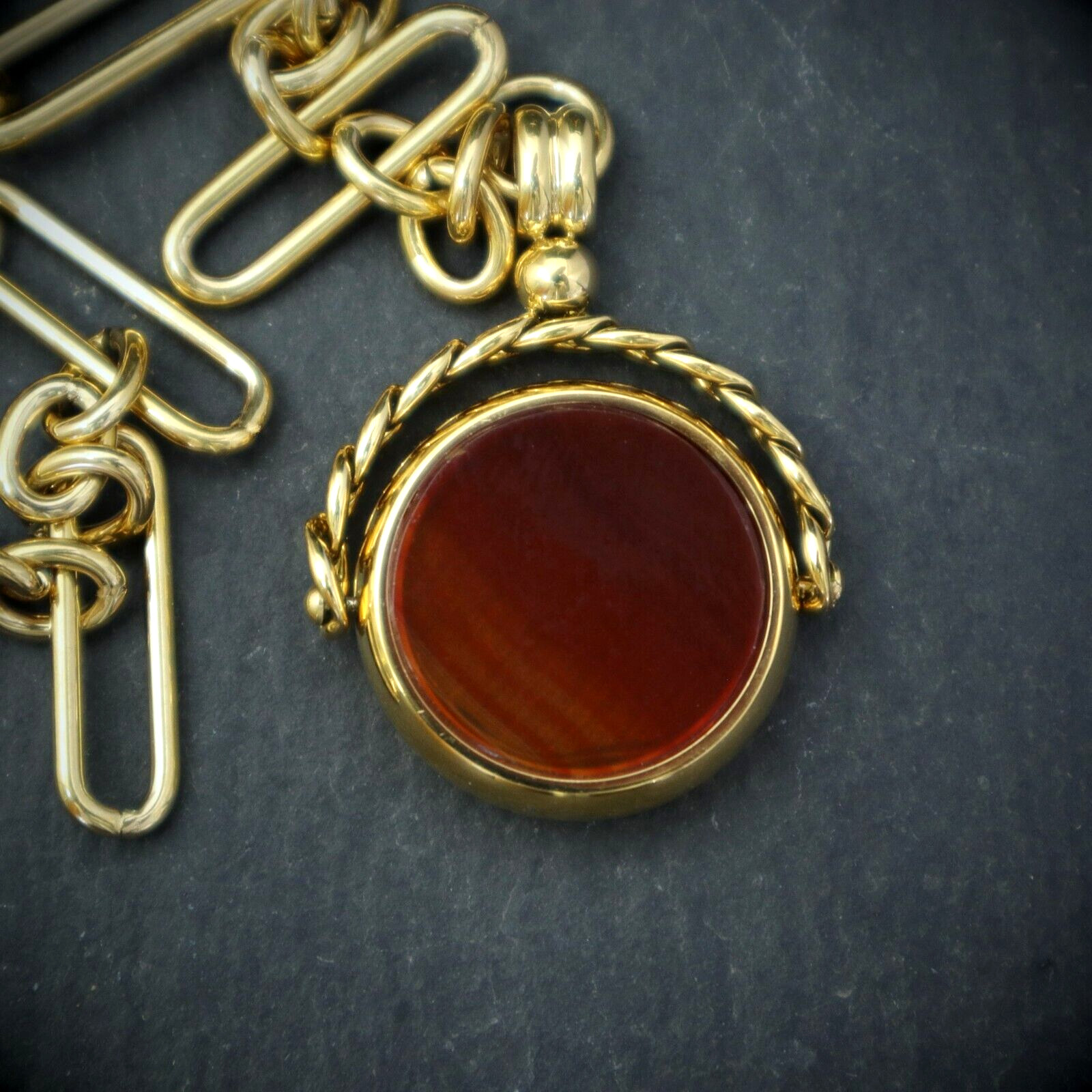 18k Gold Plated Trombone Pocket Watch Albert Chain – Peaky Blinders