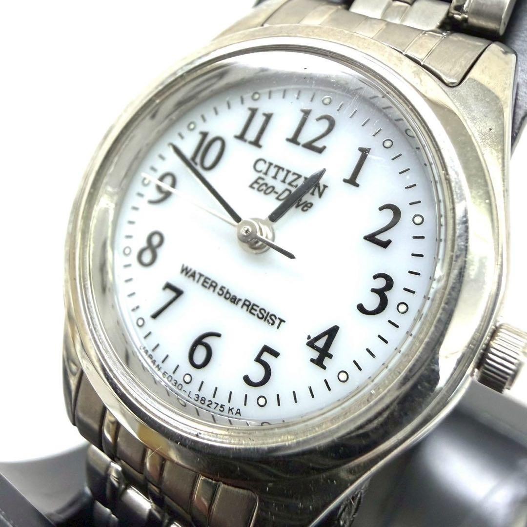 Citizen Eco-Drive E030-L20484 Solar Watch, Working Condition 【USED】