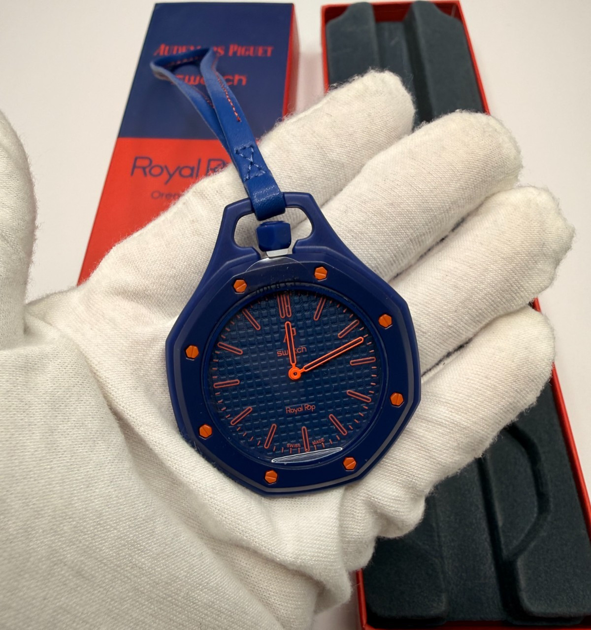 Swatch AP Watch – Royal Pop – Orenji Hachi – Knicks Blue