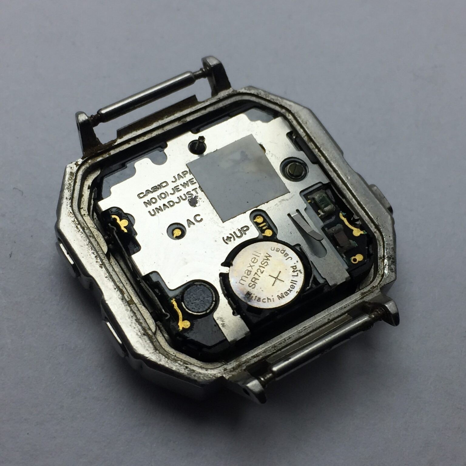 Casio Solar Battery WS-83 Dual Time 189 Vintage Quartz Watch For Parts