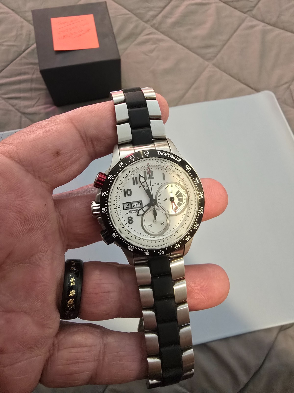 Hamilton Khaki Aviation White Men’s Watch – H717260 – Full Set