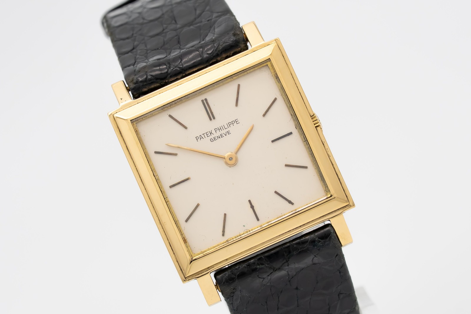 Patek Philippe Gondolo Silver Dial on Leather 3490