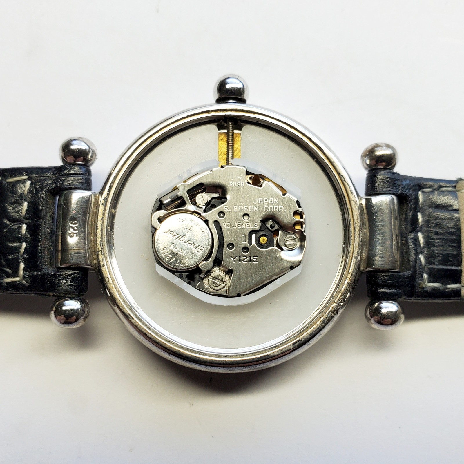 Ladies Ecclissi Sterling Silver MOP Dial Watch – 22340
