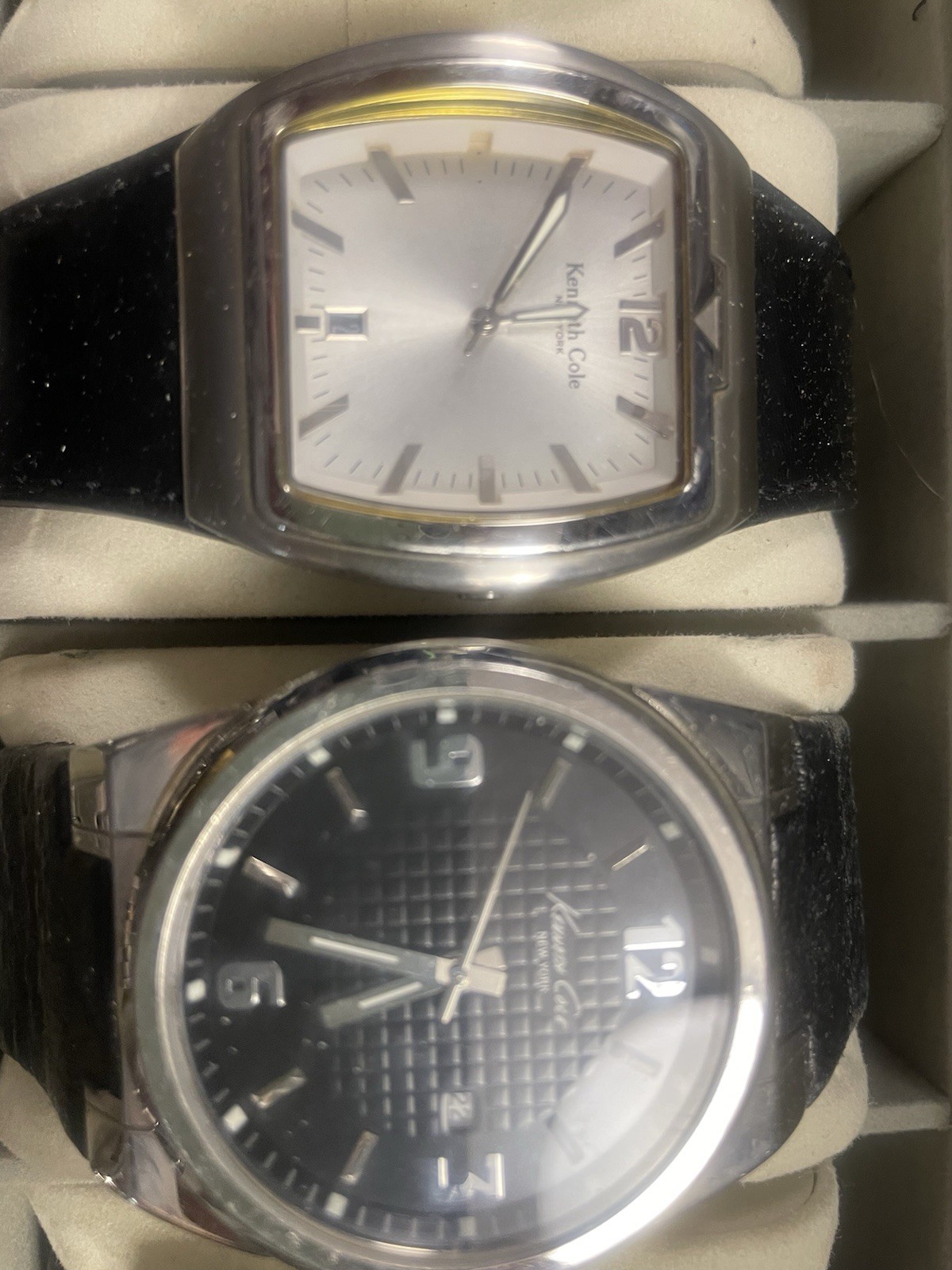 GUESS AND KENNETHCOLE watches for men used buy now
