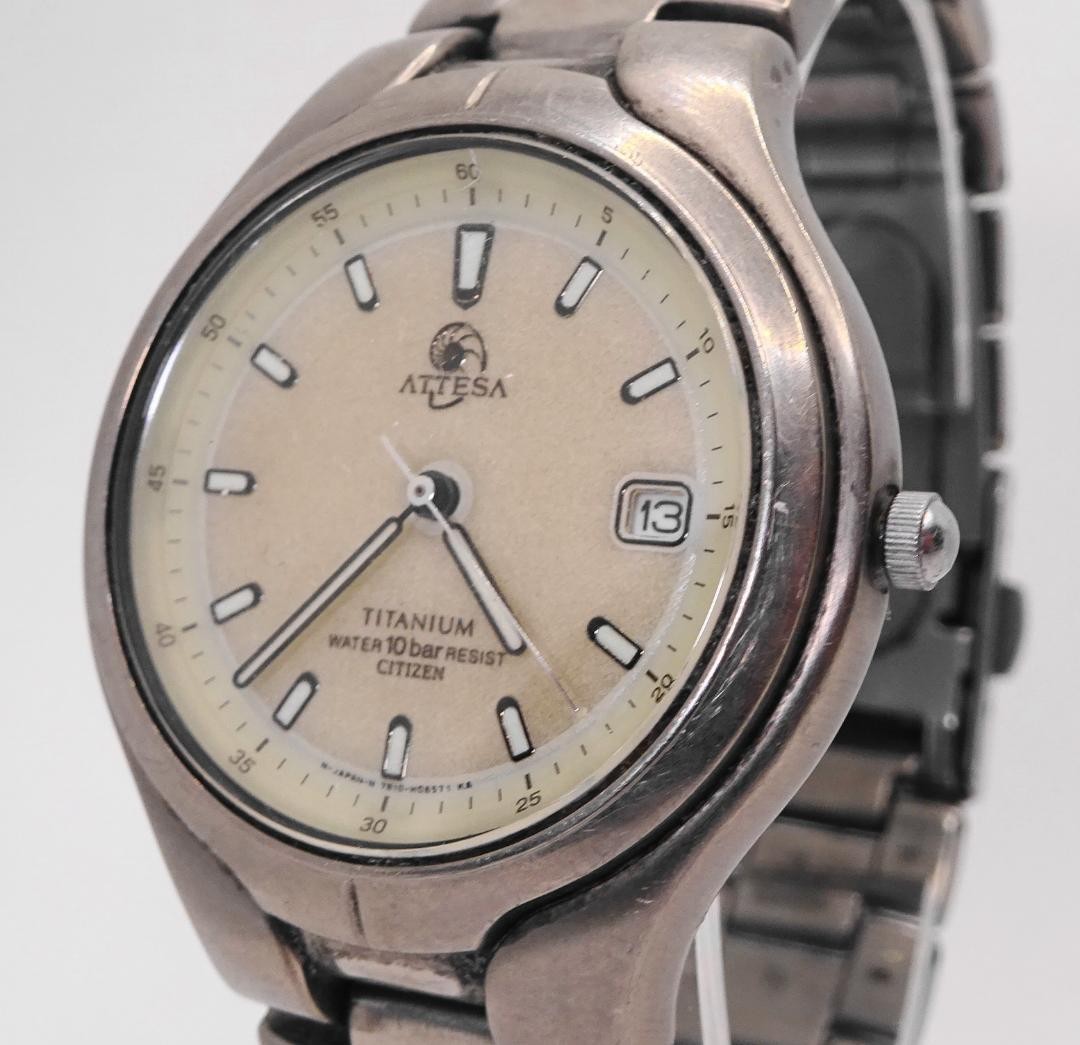 CITIZEN Eco-Drive GN-4W-UL Solar Men’s Watch S211 【USED】
