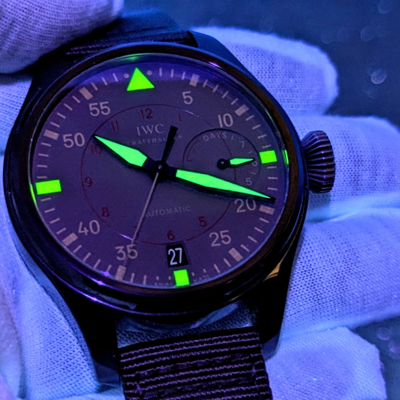 IWC Big Pilot Top Gun Miramar Automatic Ceramic 48.6mm Watch IW501902 B/P