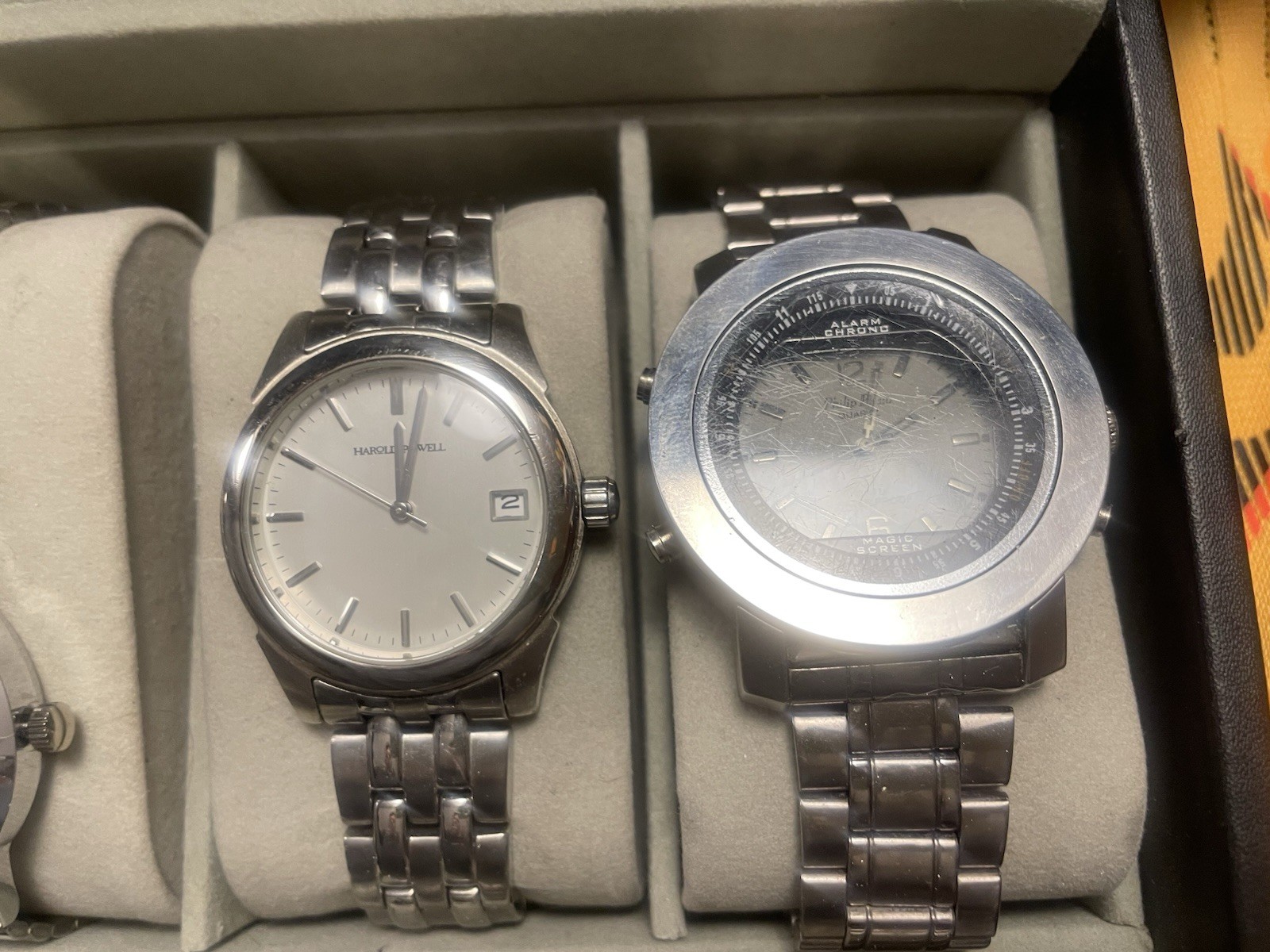 GUESS AND KENNETHCOLE watches for men used buy now