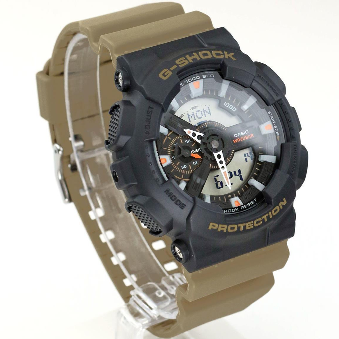 Casio G-Shock GA-110TU-1A5JF Quartz Black Dial 51.2 mm Watch