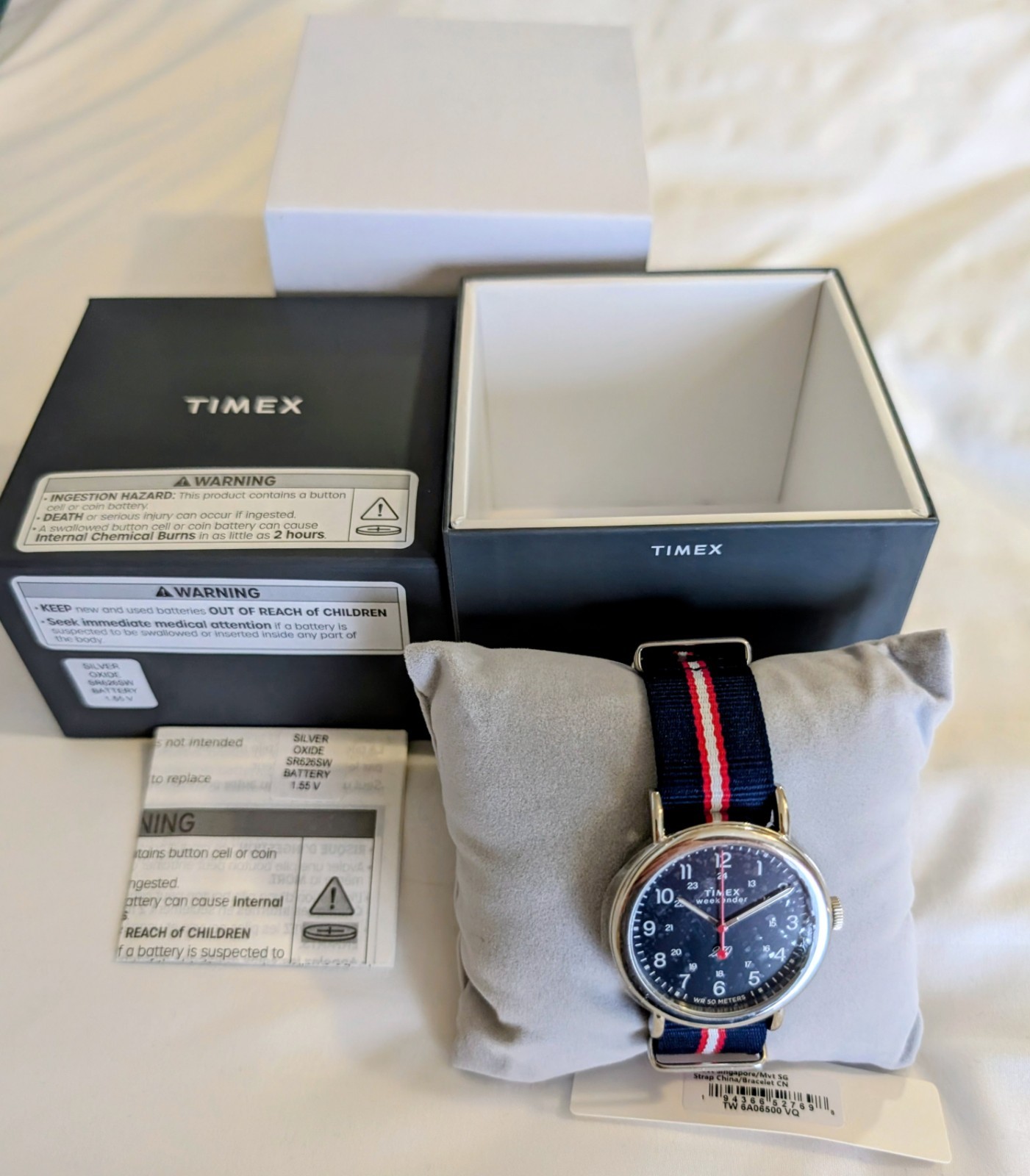 Timex America 250 Anniversary Special Edition Weekender NWT TW6A06500