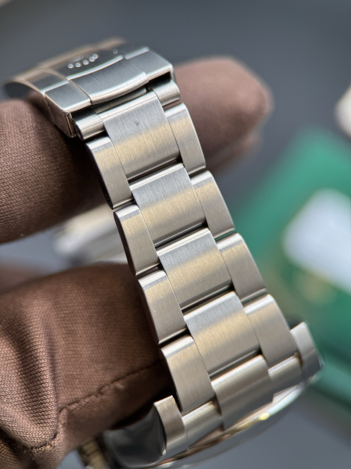 Rolex Air-King 116900 Silver Oyster Bracelet with Silver Bezel 2020 NFC Card