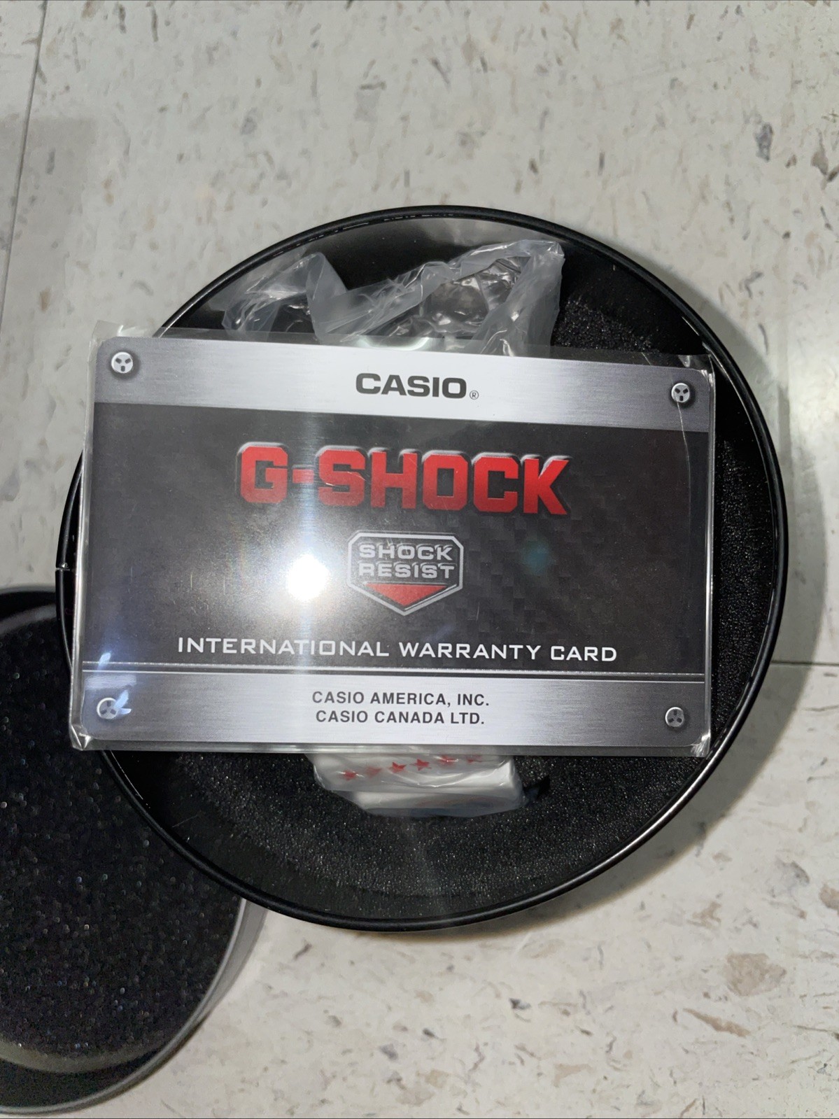CASIO G-SHOCK 30TH ANNIVERSARY MODEL ERIC HAZE GA-110EH-8A BRAND NEW WHITE RED