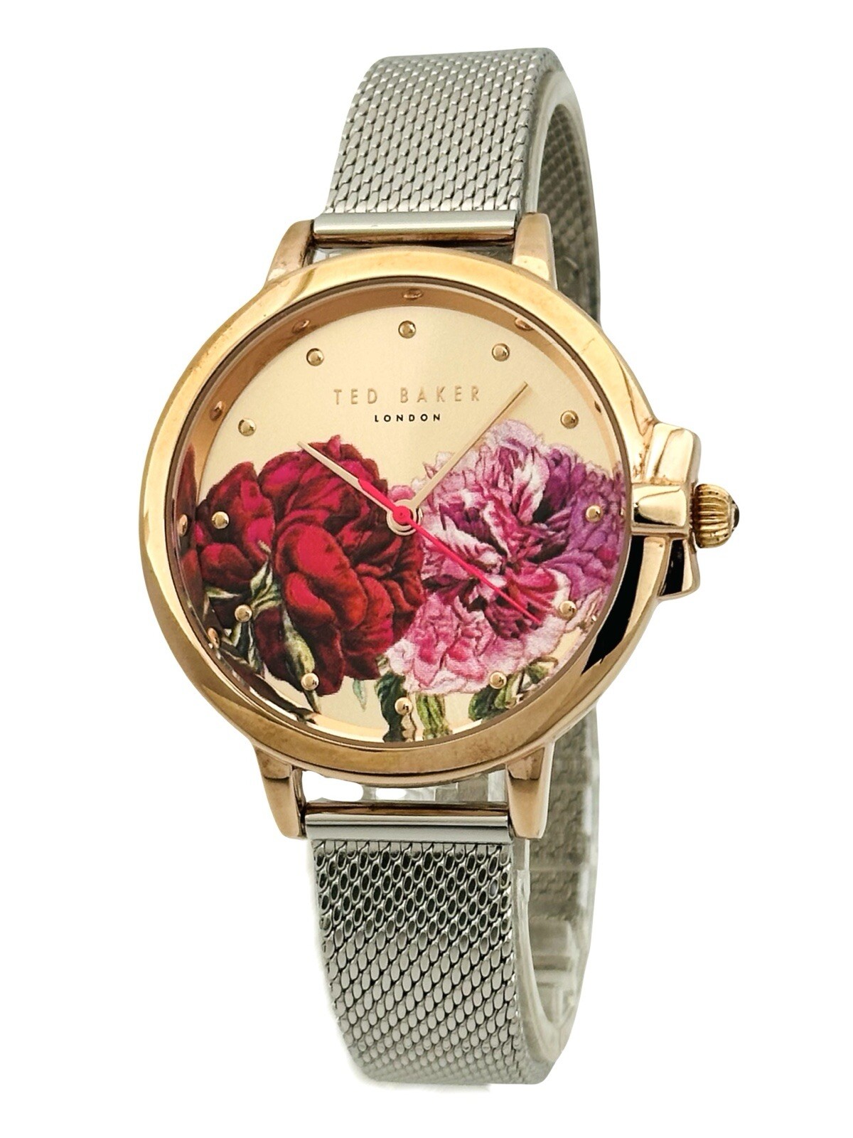 Ted Baker Women’s TE50267010 Classic Multicolour Dial Rose Gold Watch