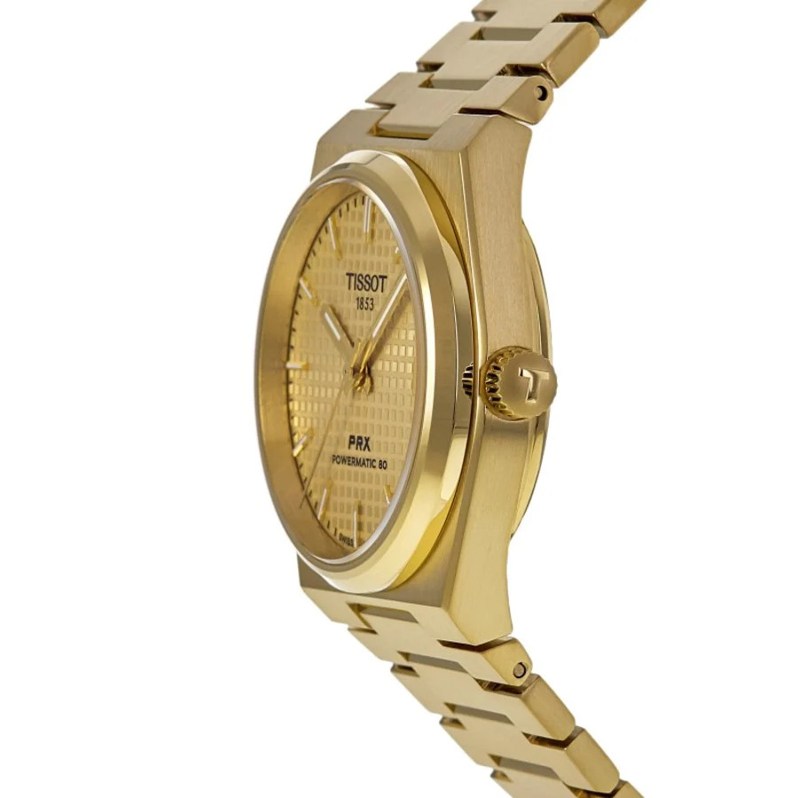 New Tissot PRX Powermatic 80 Champagne Dial Women’s Watch T137.207.33.021.00