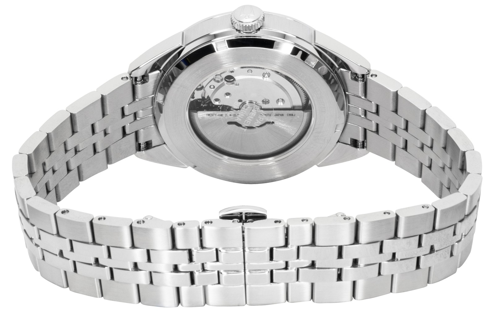 Bulova Sutton Stainless Steel Ice Blue Dial Automatic 96B423 Men’s Watch