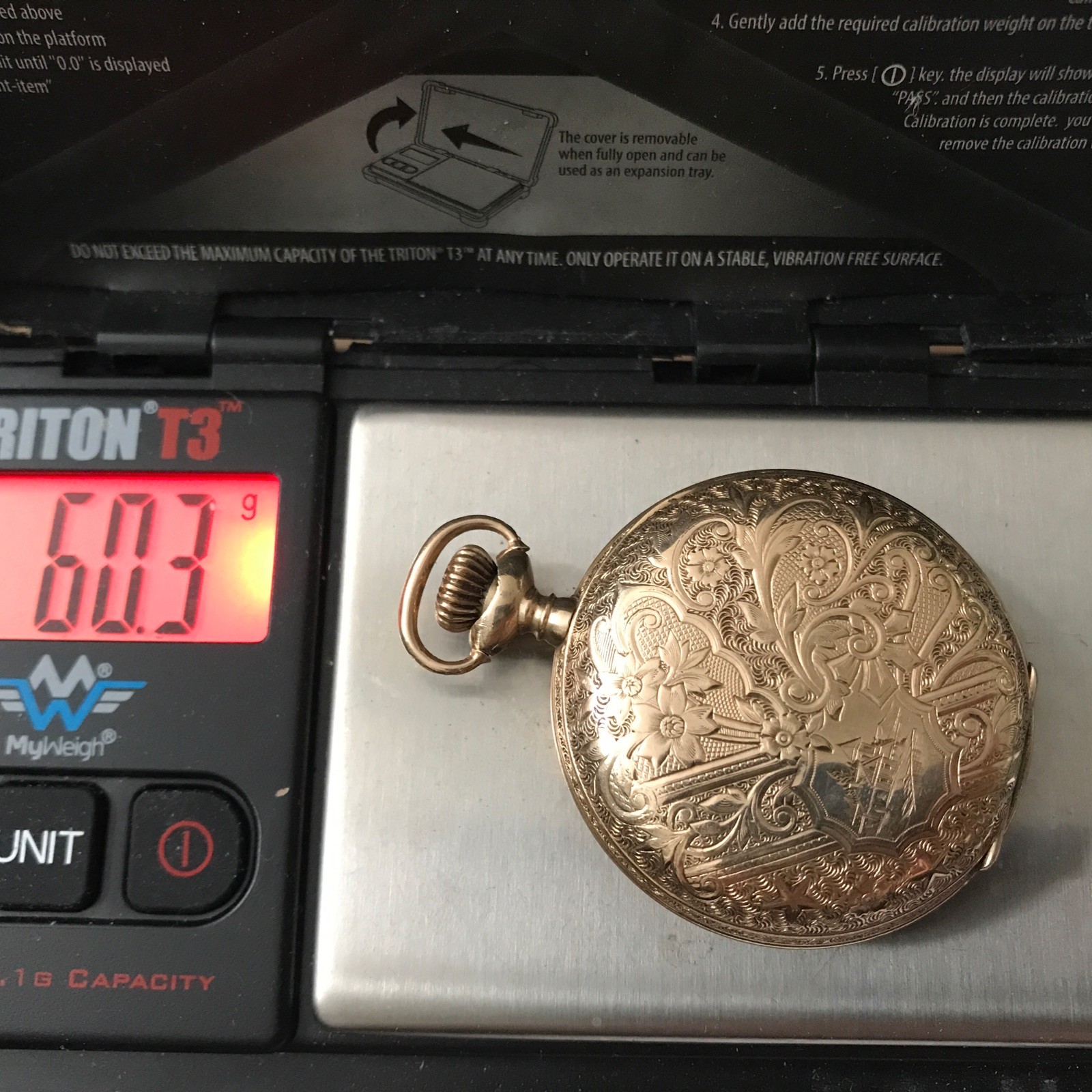 Antique 1900 Elgin Pocket Watch 6s RS Special Gold Filled Mens Runs