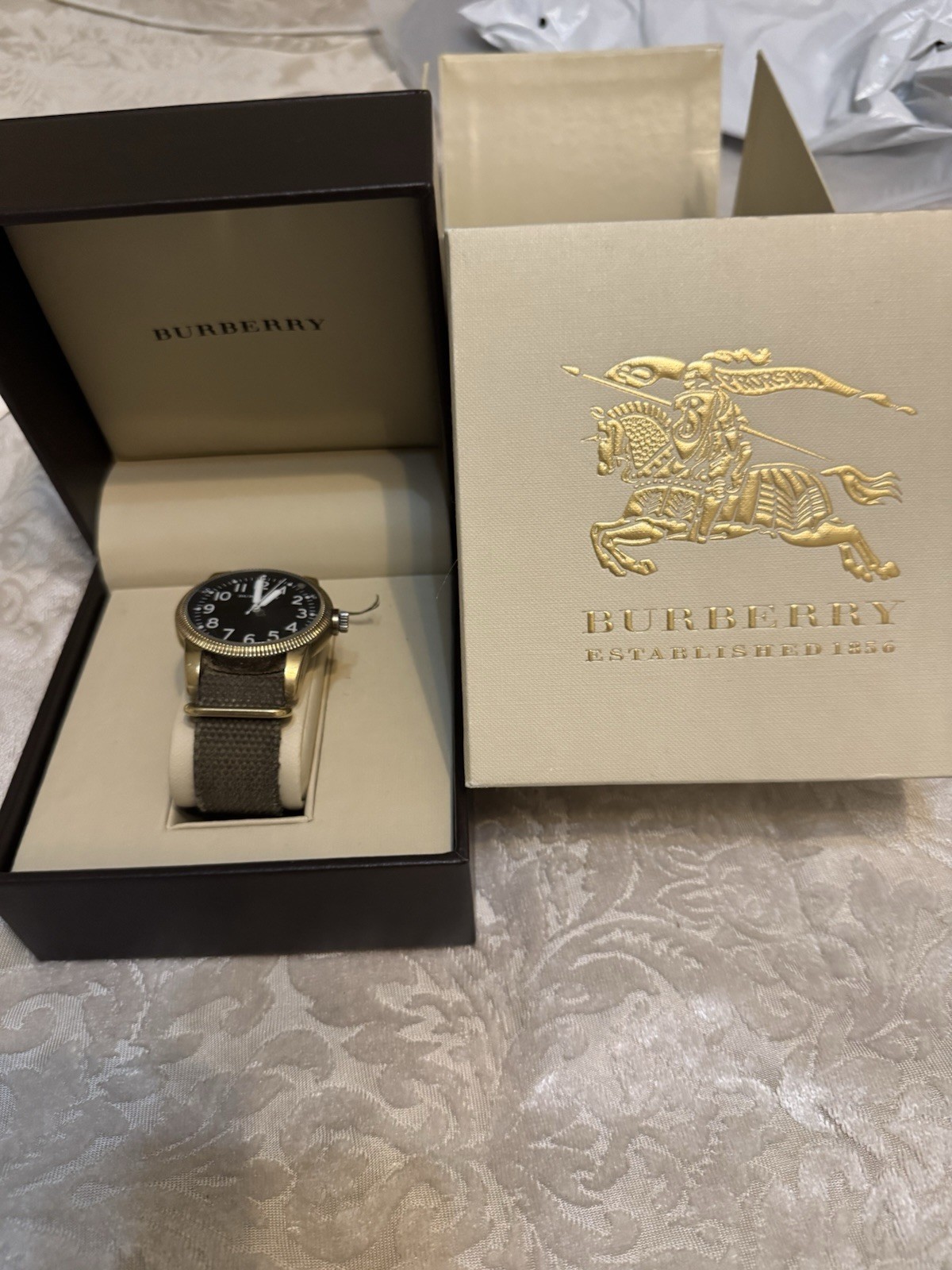 burberry watch men automatic used