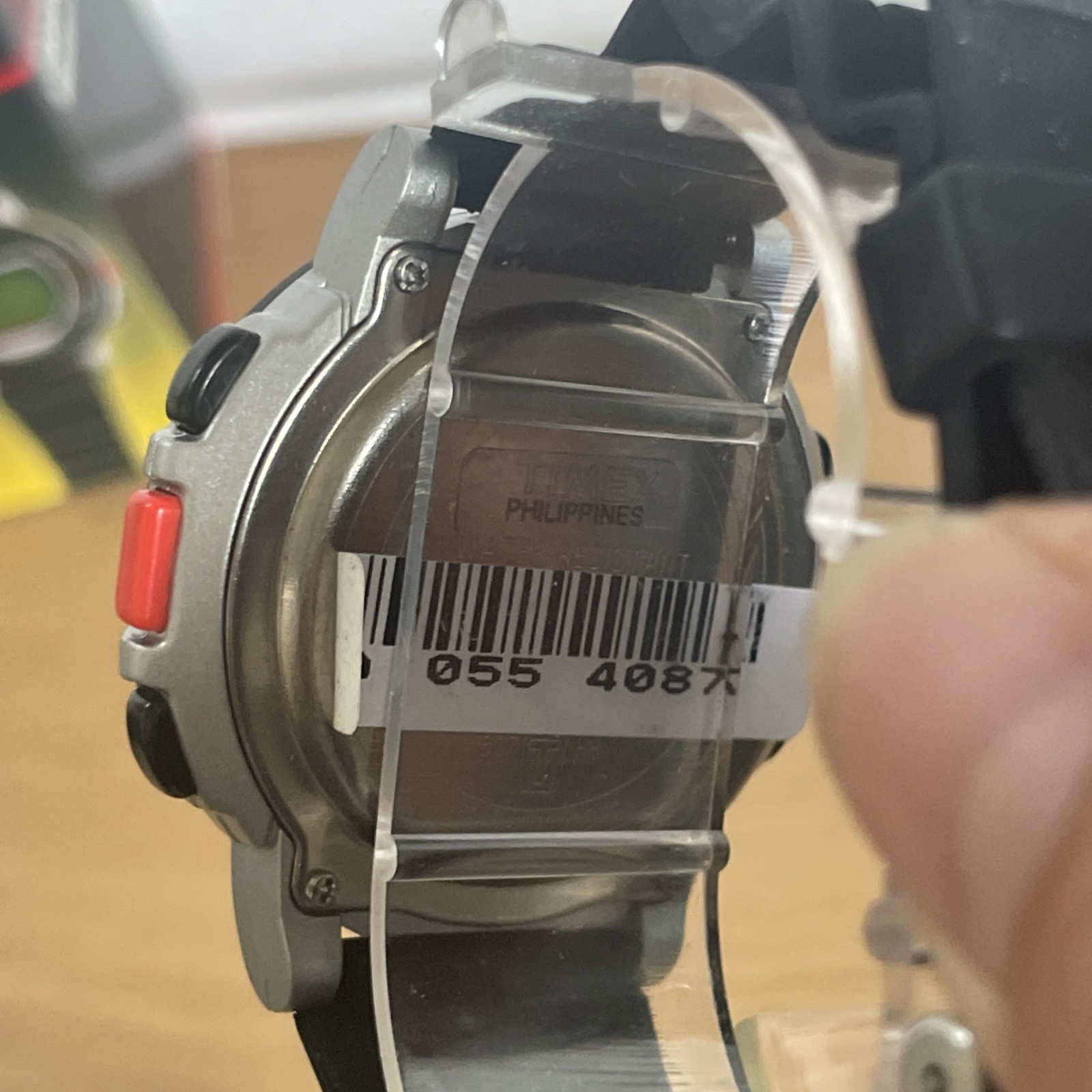 TIMEX ADEMCO ROUND Men’s Digital Wrist Watch 5084 .Made in Philippines