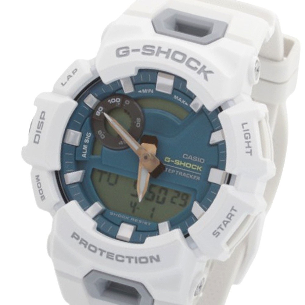 CASIO G SHOCK GBA 900CB 7A wristwatch for men blue green quartz analog