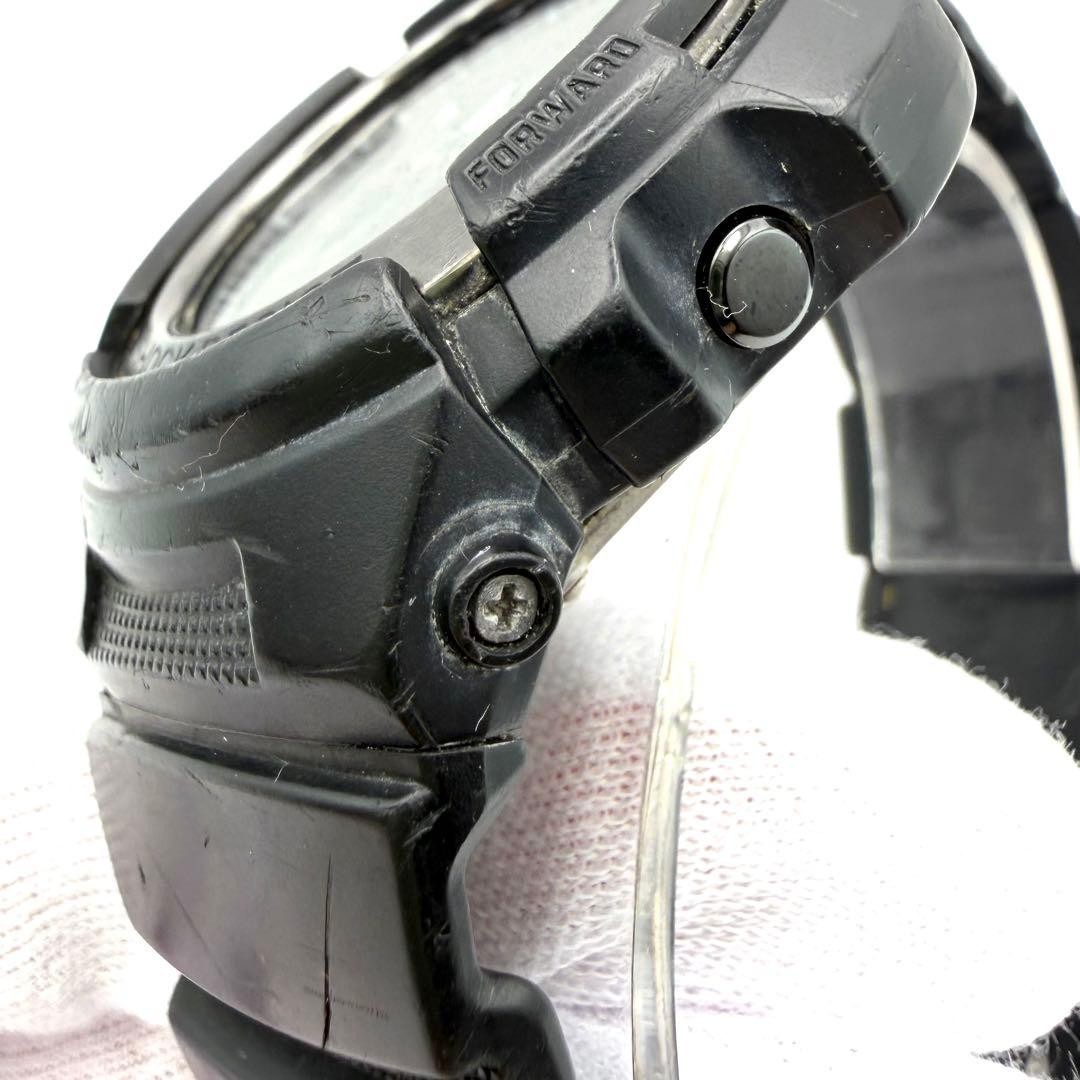 Casio G-Shock AWG-M100SBB Digital Analog Watch Solar Black Not Working Used